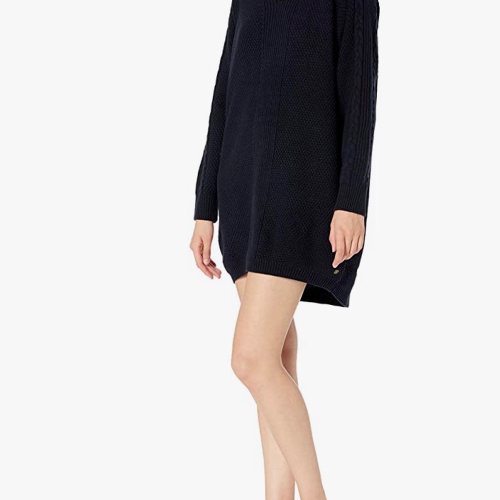 Roxy black sweater dress